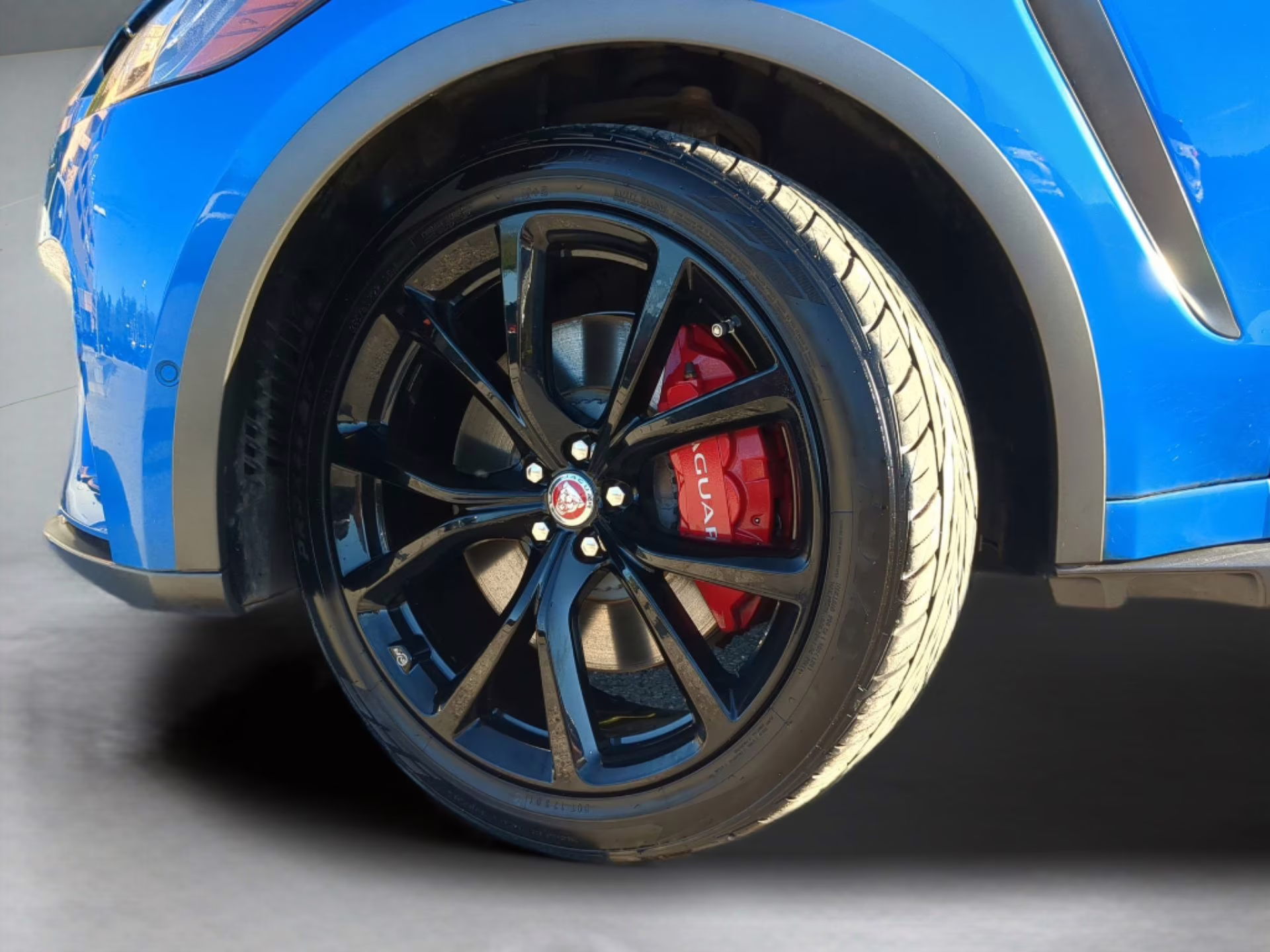 2020 Ultra Blue Metallic Jaguar F-PACE SVR AWD SUV