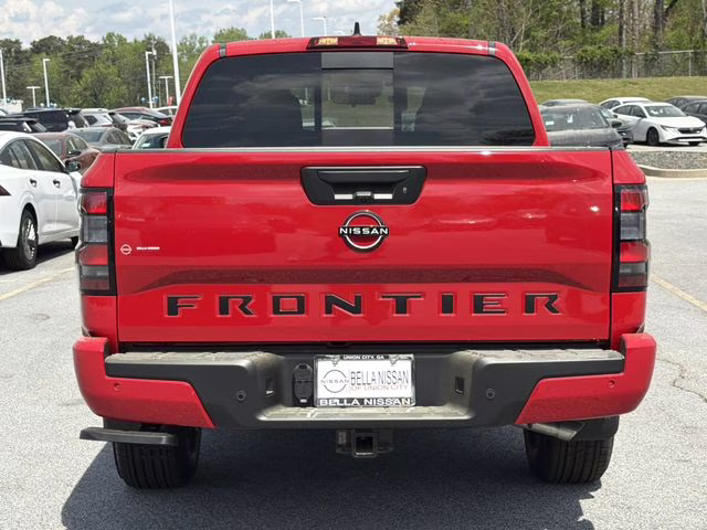 2026 Red Alert Nissan Frontier SV RWD Truck