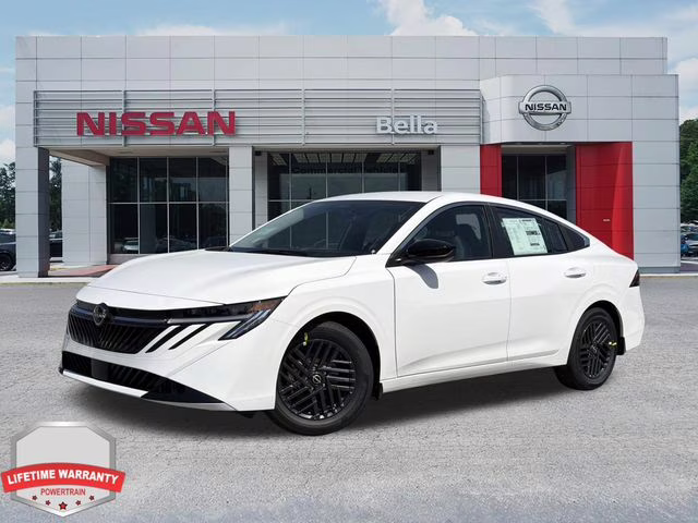 2026 Fresh Powder Nissan Sentra SV FWD Sedan