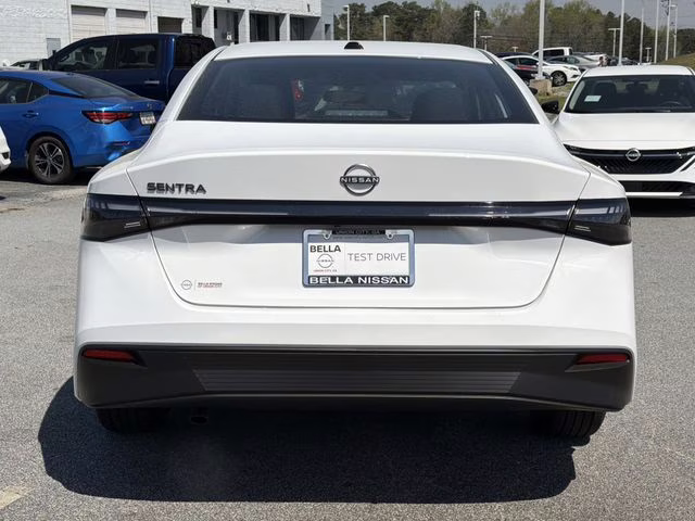 2026 Fresh Powder Nissan Sentra SV FWD Sedan