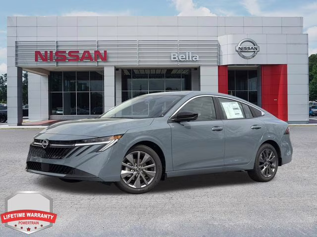 2026 Atlantic Gray Metallic Nissan Sentra SL FWD Sedan