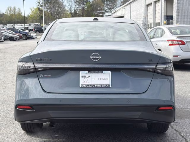 2026 Atlantic Gray Metallic Nissan Sentra SL FWD Sedan