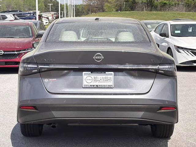 2026 Gun Metallic Nissan Sentra SL FWD Sedan