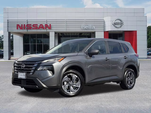 2025 Gun Metallic Nissan Rogue SV FWD SUV