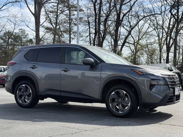 2025 Gun Metallic Nissan Rogue SV FWD SUV