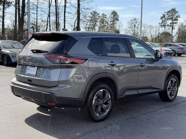 2025 Gun Metallic Nissan Rogue SV FWD SUV