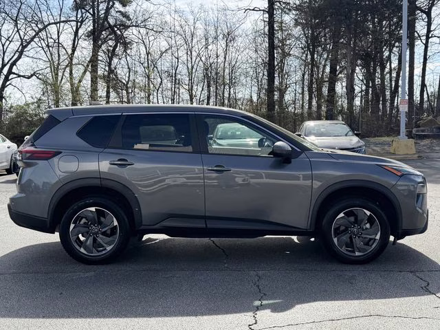 2025 Gun Metallic Nissan Rogue SV FWD SUV