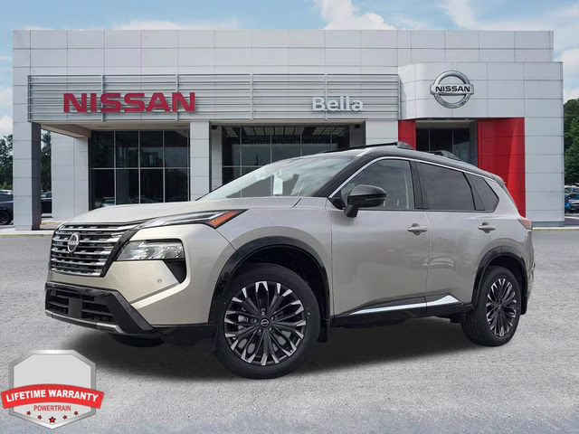 2026 Champagne Silver Metallic Nissan Rogue Platinum AWD SUV