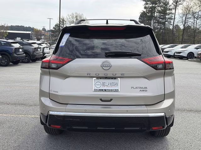 2026 Champagne Silver Metallic Nissan Rogue Platinum AWD SUV