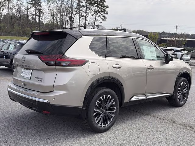 2026 Champagne Silver Metallic Nissan Rogue Platinum AWD SUV