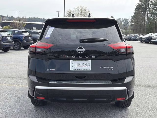 2026 Super Black Nissan Rogue Platinum AWD SUV