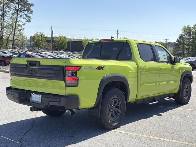2026 Citrus Strike Nissan Frontier PRO-4X 4X4 Truck