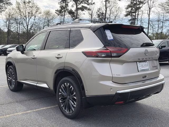 2026 Champagne Silver Metallic Nissan Rogue Platinum AWD SUV