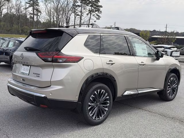 2026 Champagne Silver Metallic Nissan Rogue Platinum AWD SUV