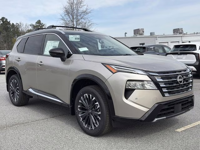 2026 Champagne Silver Metallic Nissan Rogue Platinum AWD SUV
