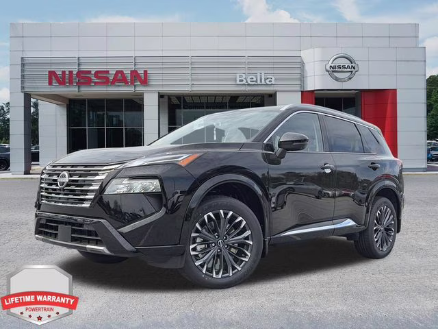 2026 Super Black Nissan Rogue Platinum AWD SUV
