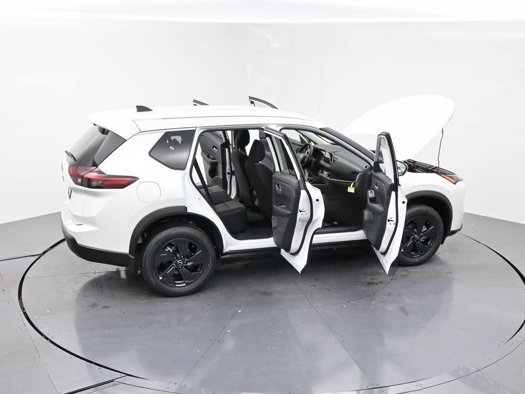 2026 Everest White Pearl Tricoat Nissan Rogue SV FWD SUV