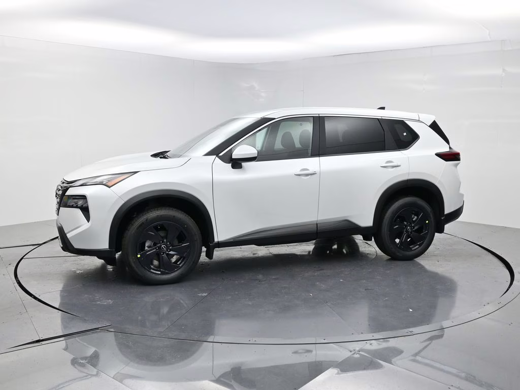2026 Everest White Pearl Tricoat Nissan Rogue SV FWD SUV
