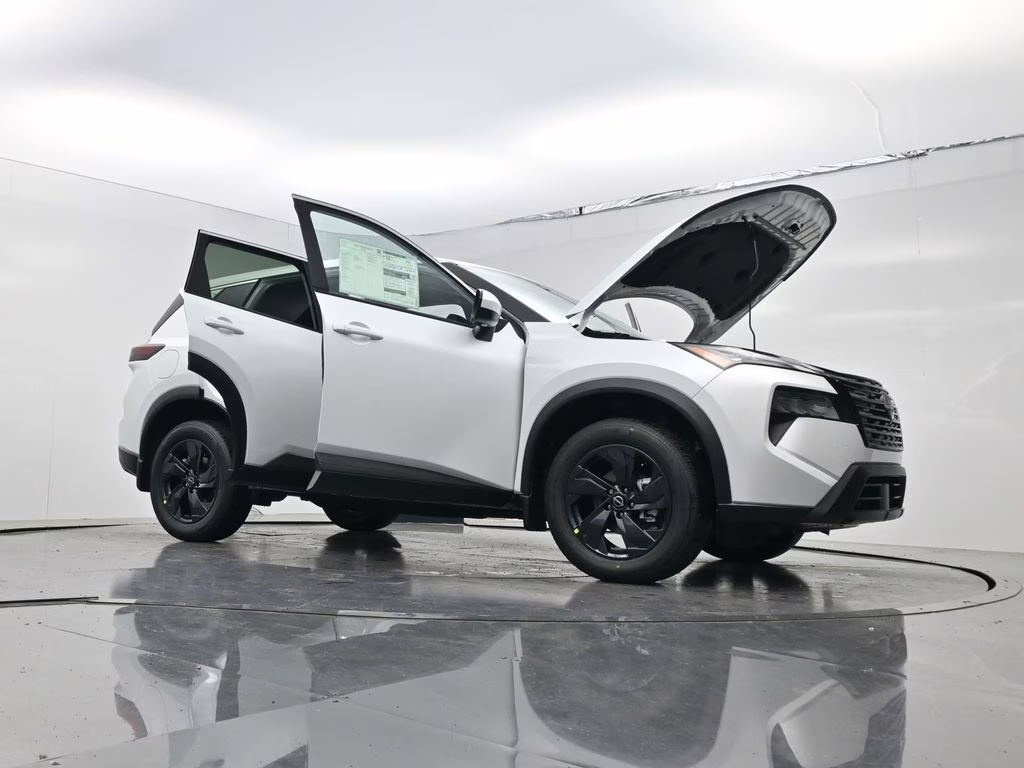 2026 Everest White Pearl Tricoat Nissan Rogue SV FWD SUV