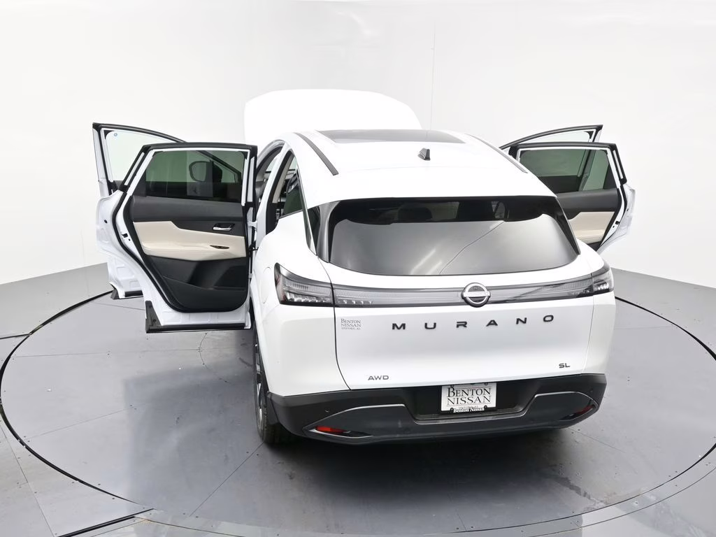 2026 Everest White Pearl Tricoat Nissan Murano SL AWD SUV