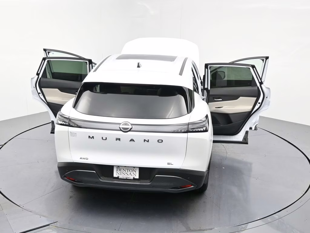 2026 Everest White Pearl Tricoat Nissan Murano SL AWD SUV