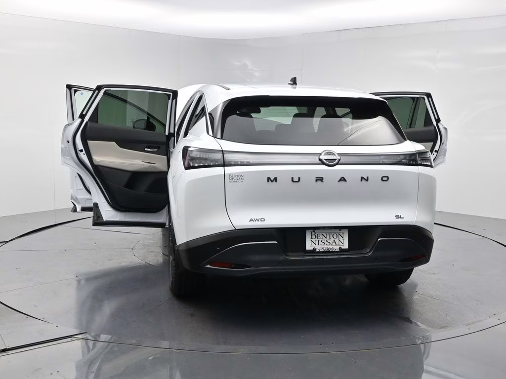 2026 Everest White Pearl Tricoat Nissan Murano SL AWD SUV
