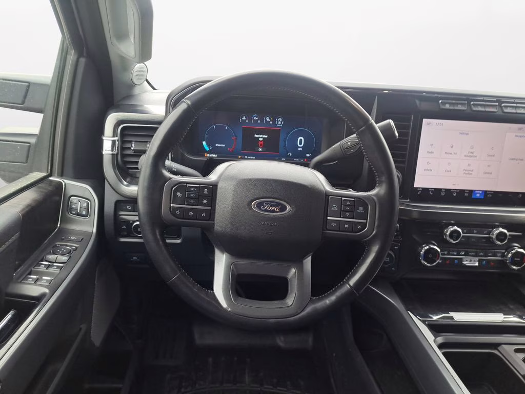 2024 White Ford Super Duty F-250 SRW Lariat Ultimate FX4 w/5th Wheel Pkg 4X4 Truck