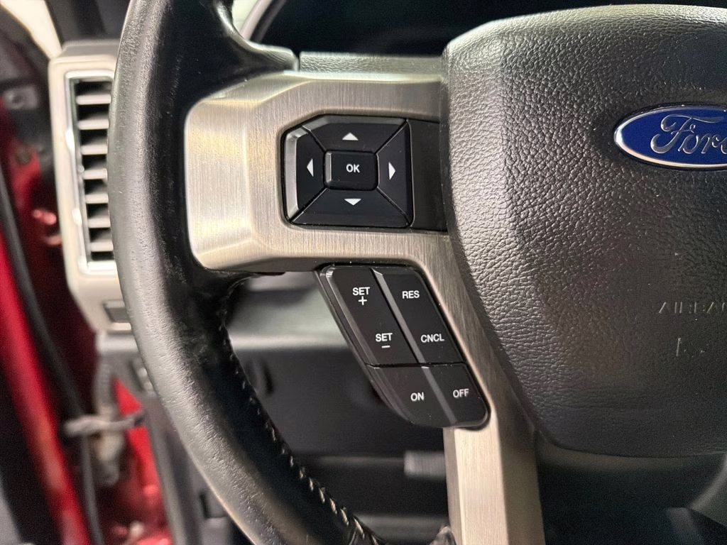 2017 Ruby Red Metallic Tinted Clearcoat Ford Super Duty F-250 SRW Platinum 4X4 Truck