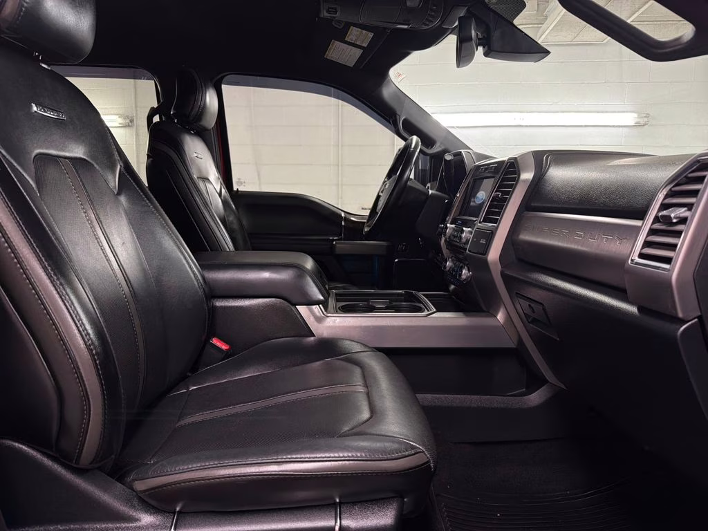 2017 Ruby Red Metallic Tinted Clearcoat Ford Super Duty F-250 SRW Platinum 4X4 Truck