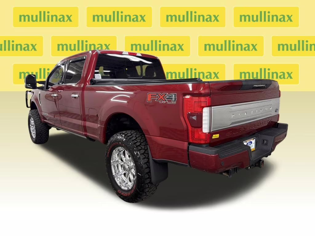 2017 Ruby Red Metallic Tinted Clearcoat Ford Super Duty F-250 SRW Platinum 4X4 Truck