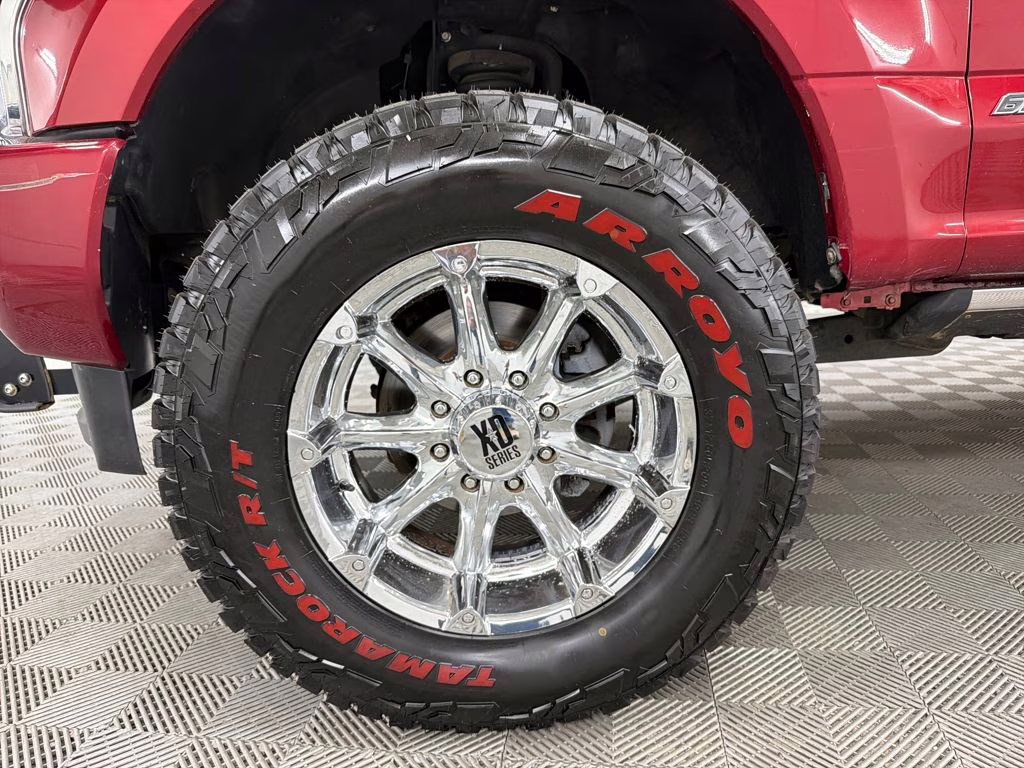 2017 Ruby Red Metallic Tinted Clearcoat Ford Super Duty F-250 SRW Platinum 4X4 Truck