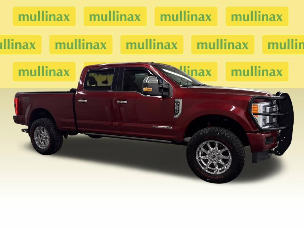 2017 Ruby Red Metallic Tinted Clearcoat Ford Super Duty F-250 SRW Platinum 4X4 Truck
