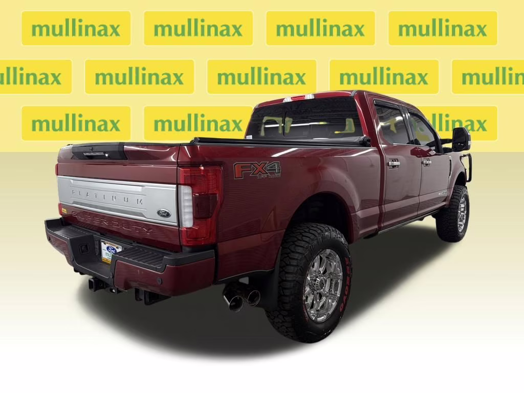 2017 Ruby Red Metallic Tinted Clearcoat Ford Super Duty F-250 SRW Platinum 4X4 Truck