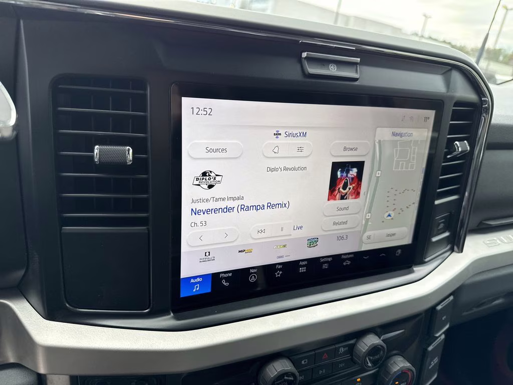 2025 Black Metallic Ford Super Duty F-250 SRW XLT 4X4 Truck