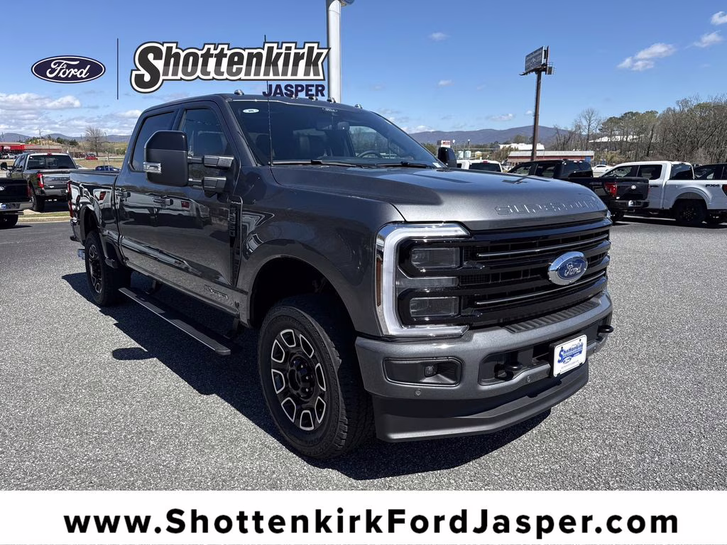 2025 Carbonized Gray Metallic Ford Super Duty F-250 SRW Platinum 4X4 Truck