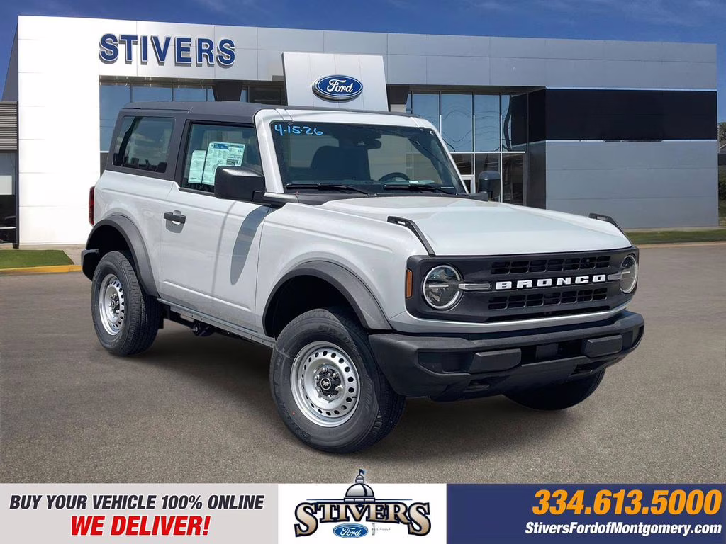 2026 Avalanche Gray Ford Bronco Base 4X4 SUV