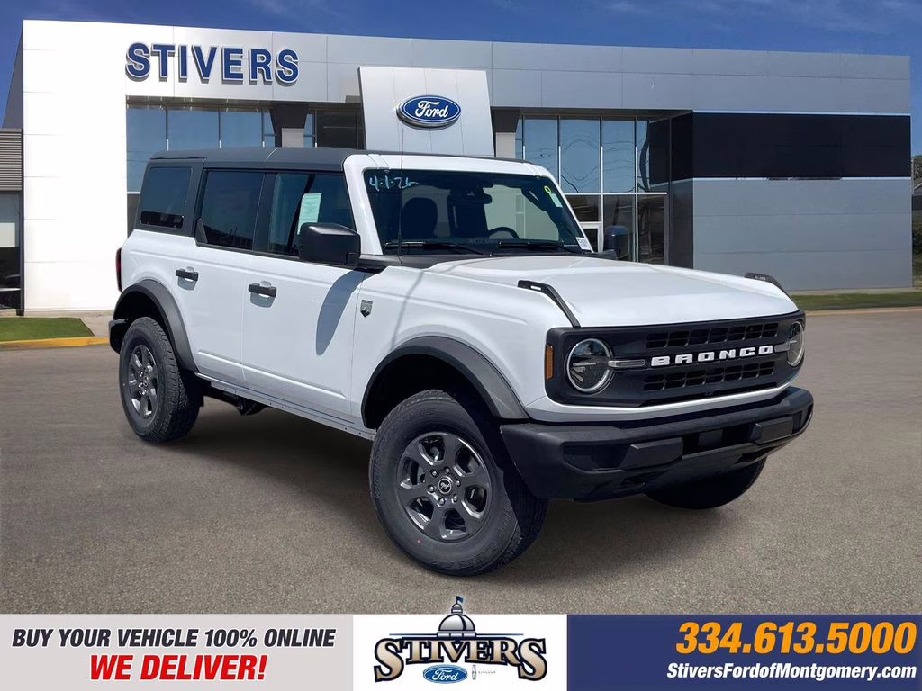 2026 Oxford White Ford Bronco Big Bend 4X4 SUV