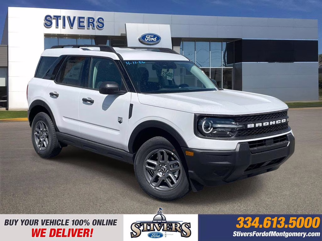 2026 Oxford White Ford Bronco Sport Big Bend 4X4 SUV