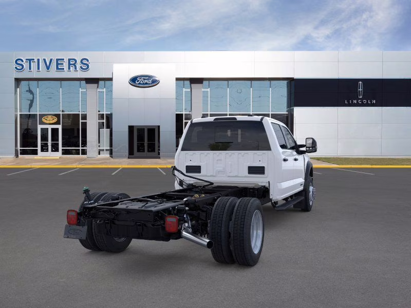 2025 Oxford White Ford Super Duty F-450 DRW XL 4X4 Chassis