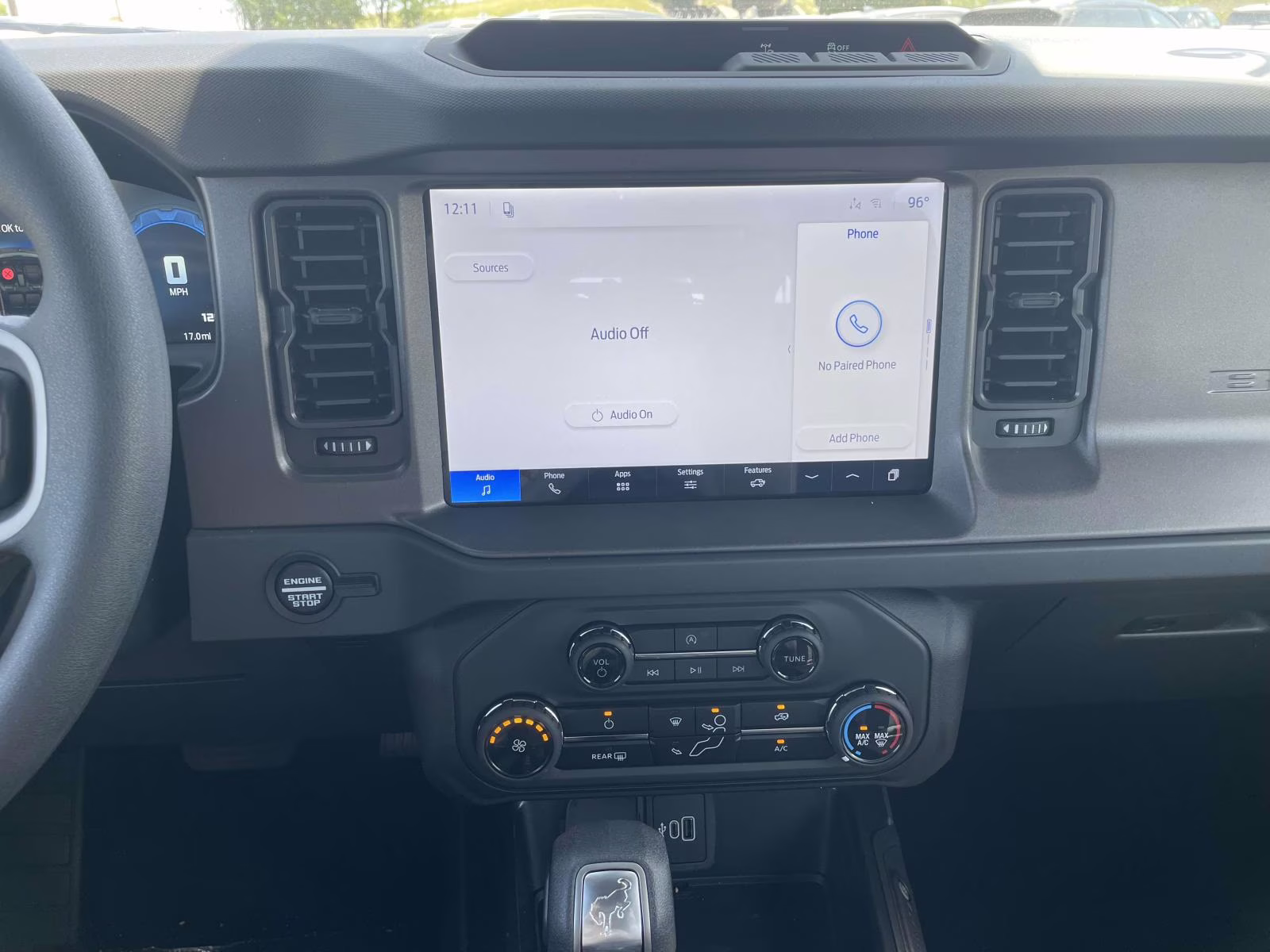 2026 Avalanche Gray Ford Bronco Base 4X4 SUV