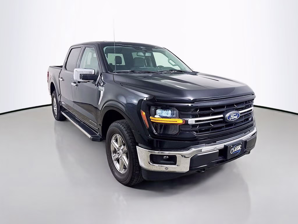 2024 Black Metallic Ford F-150 XLT 4X4 Truck