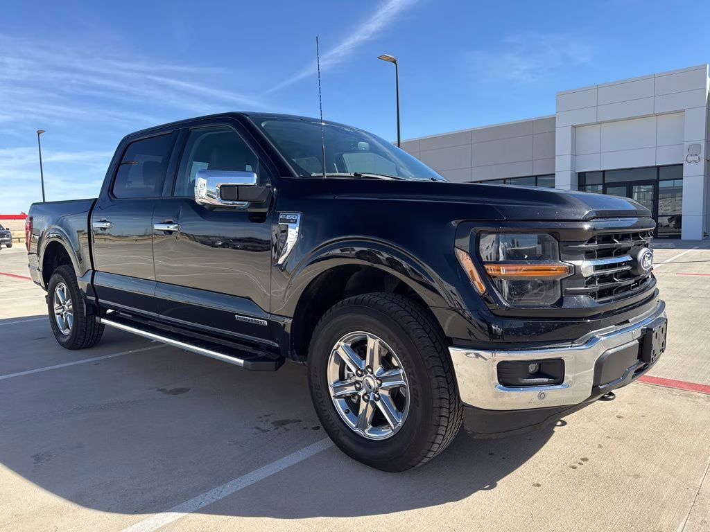 2024 Black Metallic Ford F-150 XLT 4X4 Truck