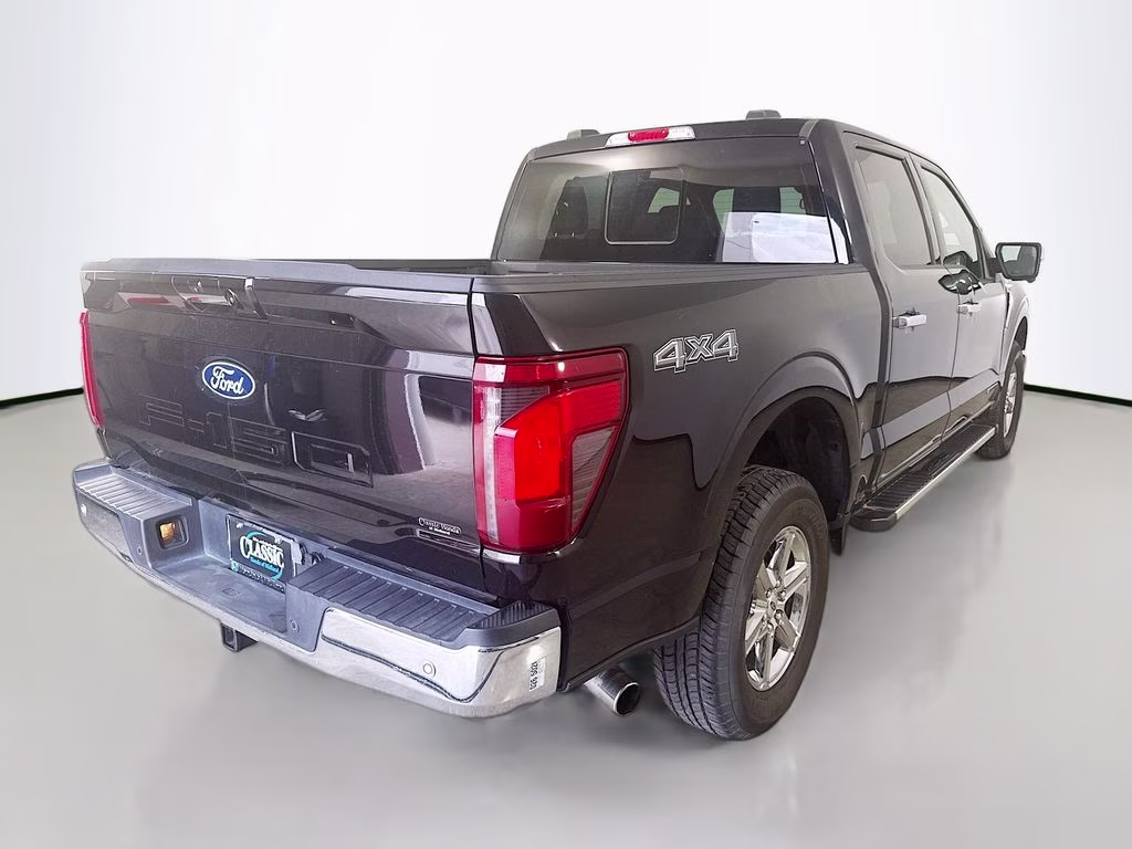 2024 Black Metallic Ford F-150 XLT 4X4 Truck