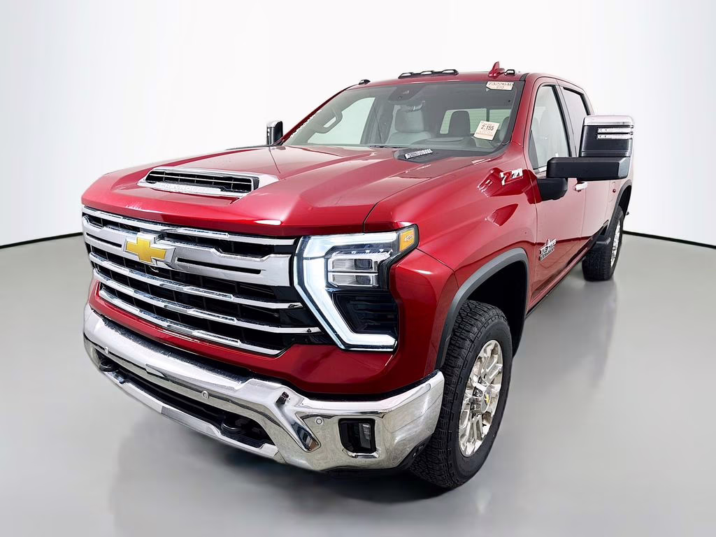2025 Radiant Red Tintcoat Chevrolet Silverado 3500HD LTZ 4X4 Truck