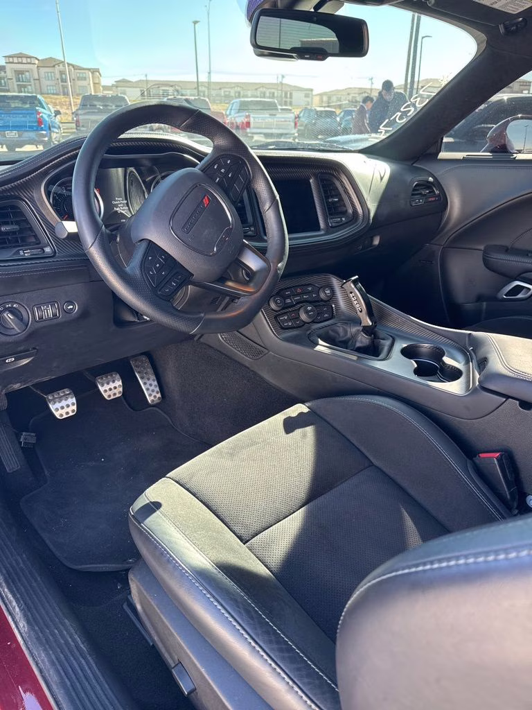 2023 Octane Red Pearlcoat Dodge Challenger R/T Scat Pack Widebody RWD Coupe