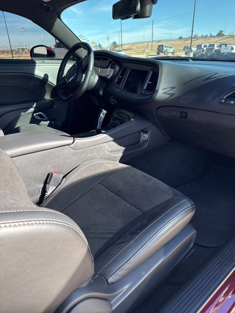 2023 Octane Red Pearlcoat Dodge Challenger R/T Scat Pack Widebody RWD Coupe