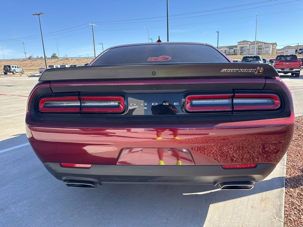 2023 Octane Red Pearlcoat Dodge Challenger R/T Scat Pack Widebody RWD Coupe