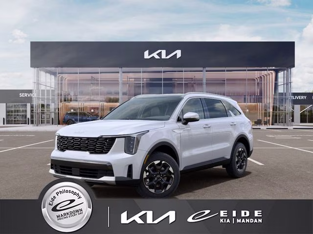 2026 Glacial White Pearl Kia Sorento S AWD SUV