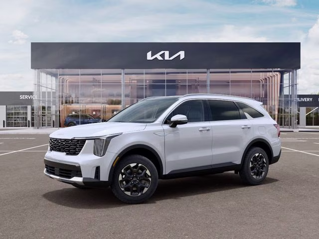 2026 Glacial White Pearl Kia Sorento S AWD SUV
