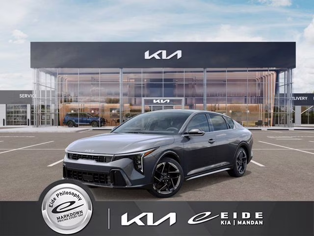 2026 Interstellar Gray Kia K4 GT-Line FWD Sedan